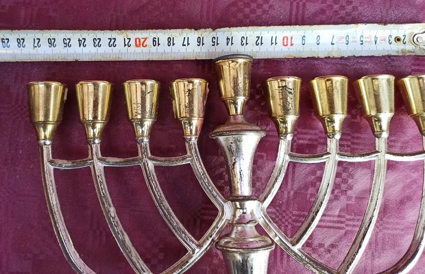 Menorah Candelabra with 9 Arms-ZVO-1122160