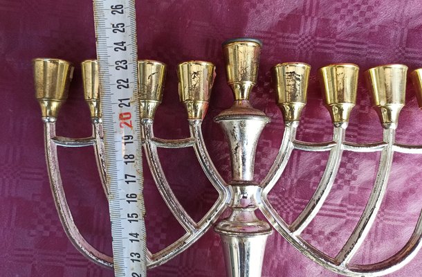 Menorah Candelabra with 9 Arms-ZVO-1122160