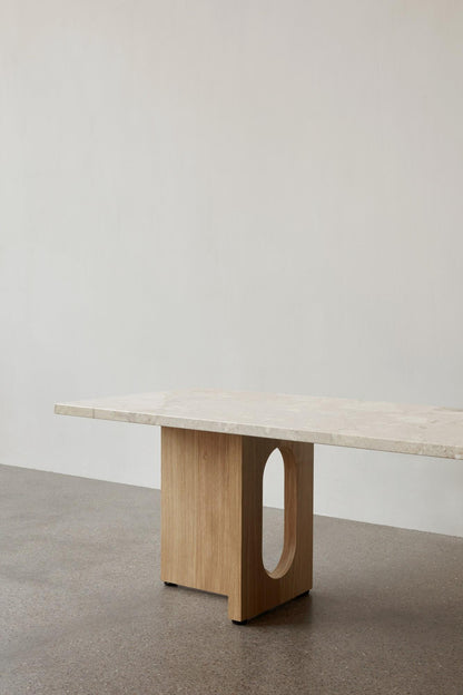 Audo Androgyne Coffee Table Natural Oak/Kunis Breccia Sand