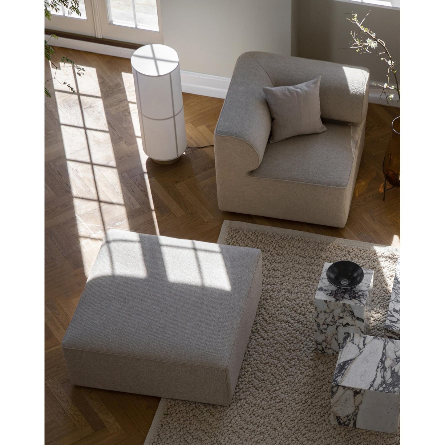 Audo Hashira Floor Lamp White