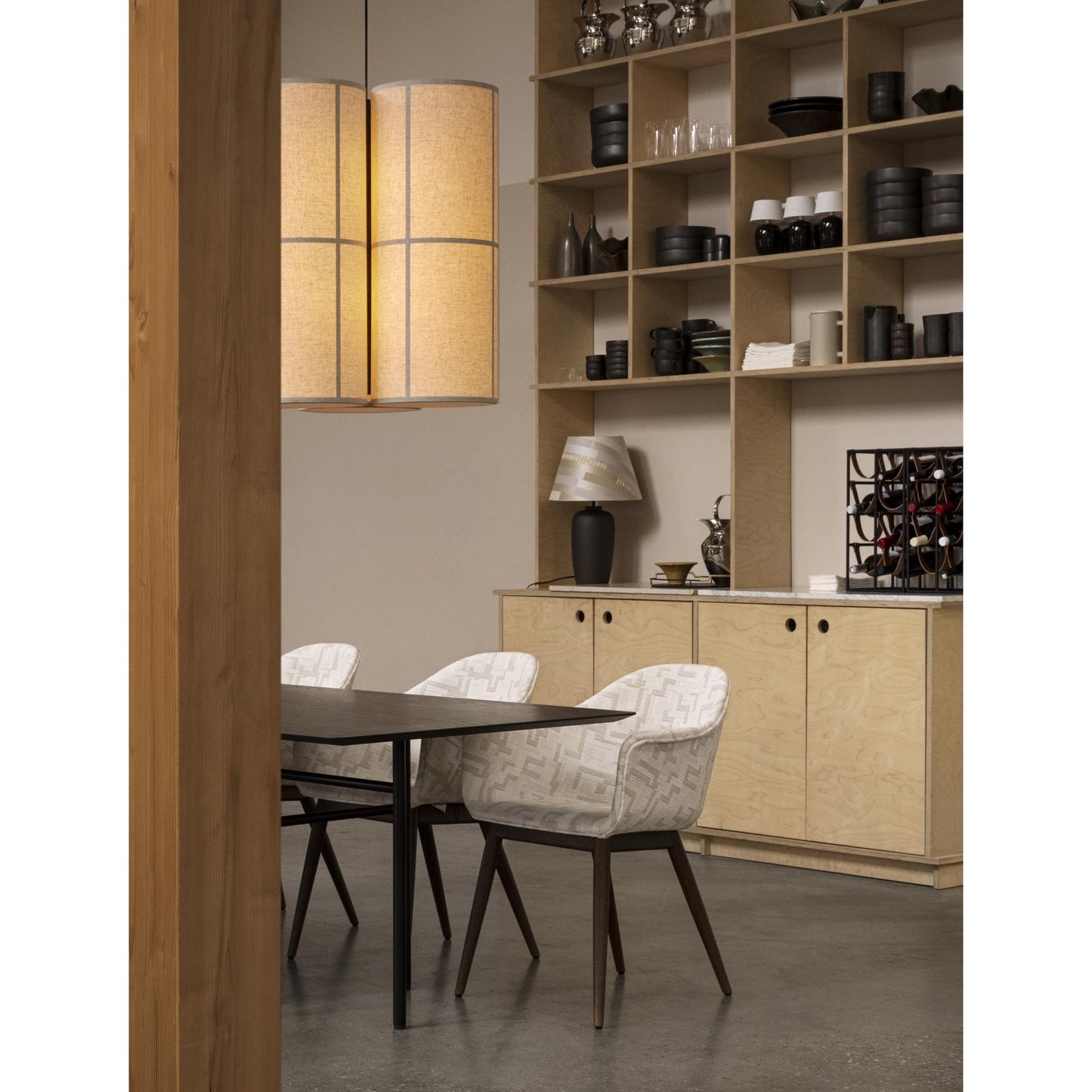 Audo Torso 57 Table Lamp Black/ White