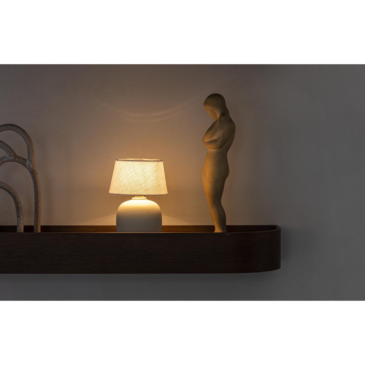 Audo Torso 57 Table Lamp Black/ White