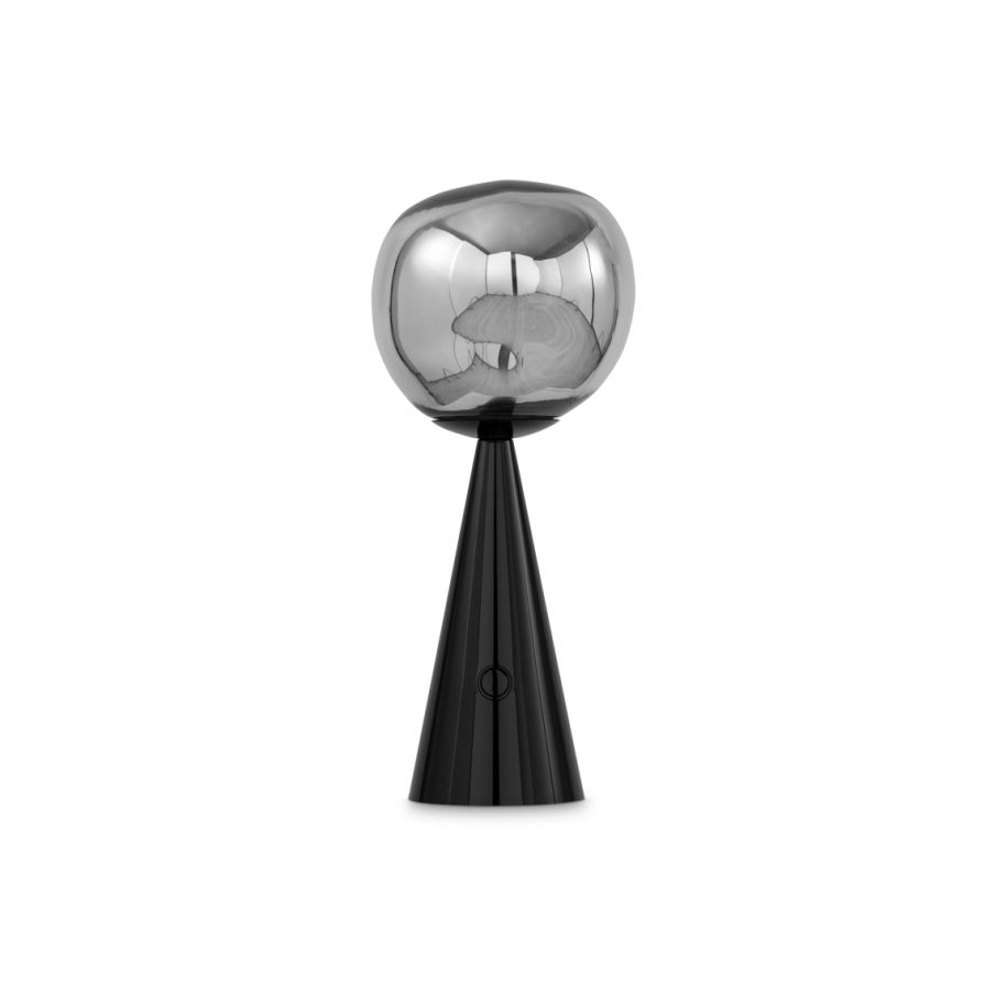 Melt - Cordless Led Table Lamp by Tom Dixon #Black