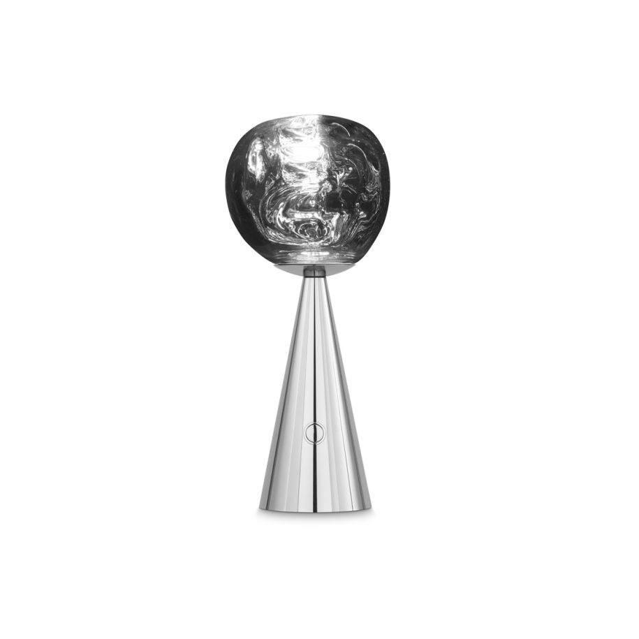 Melt - Cordless Led Table Lamp by Tom Dixon #Silver