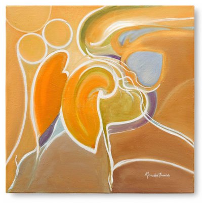 Mercedes Apararicio, La Force Du Coeur, 2020, Oil on Canvas-CHG-1075864