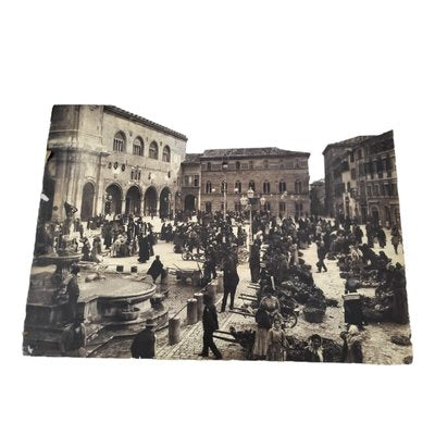 Merchant Square, 1890s, Black and White Photograph-TCS-1780550