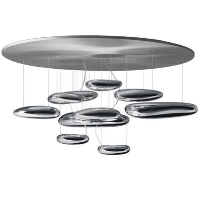 Mercury Xl Pendant Lamp in Chrome by Ross Lovegrove for Artemide-XMR-1319578