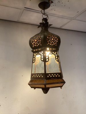 Metal and Glass Ceiling Lamp-SU-1752382