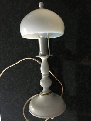 Metal and Glass Table Lamp, 1970s-WQQ-786662