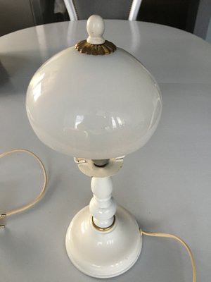 Metal and Glass Table Lamp, 1970s-WQQ-786662