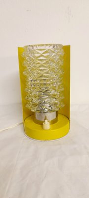 Metal and Glass Table Lamp, Spain, 1970s.-RGF-1359460