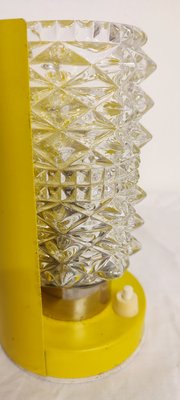 Metal and Glass Table Lamp, Spain, 1970s.-RGF-1359460