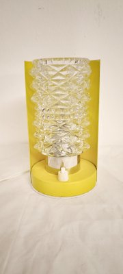 Metal and Glass Table Lamp, Spain, 1970s.-RGF-1359460