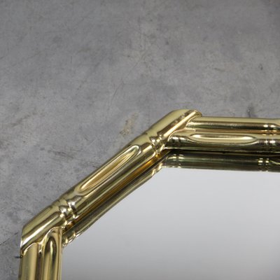 Metal and Imitating Bamboo Mirror, 1970s-NE-1384266