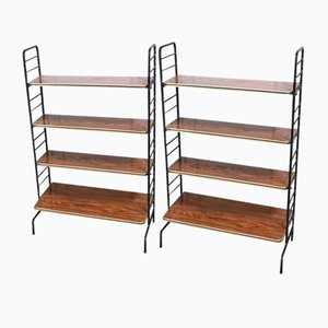 Metal and Laminate Shelves, 1950, Set of 2-RVK-1724749