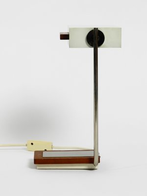 Metal and Teak Table Lamp from Kaiser Leuchten, 1960s-RR-694275