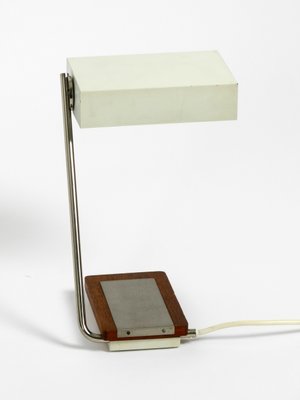 Metal and Teak Table Lamp from Kaiser Leuchten, 1960s-RR-694275