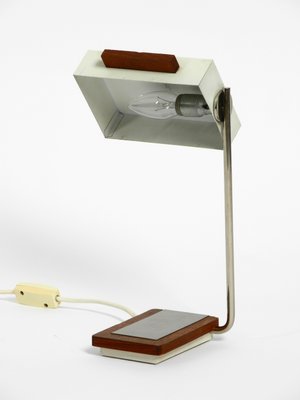 Metal and Teak Table Lamp from Kaiser Leuchten, 1960s-RR-694275