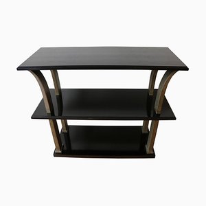 Metal and Wood Console by Edgar Brandt for Cor, France, 1920s-YXM-896903