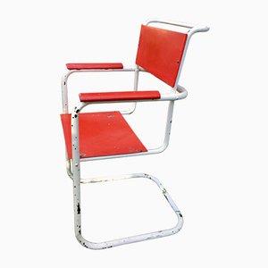 Metal Chair from Doctor's Surgery-ROJ-956021