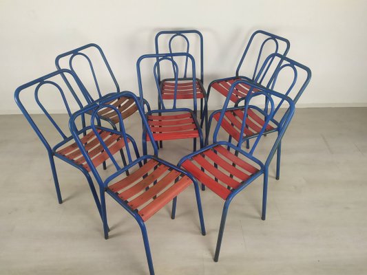 Metal Chairs from Tolix, Set of 8-EAD-943733