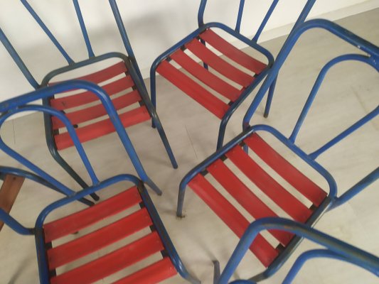 Metal Chairs from Tolix, Set of 8-EAD-943733