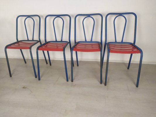 Metal Chairs from Tolix, Set of 8-EAD-943733