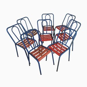 Metal Chairs from Tolix, Set of 8-EAD-943733