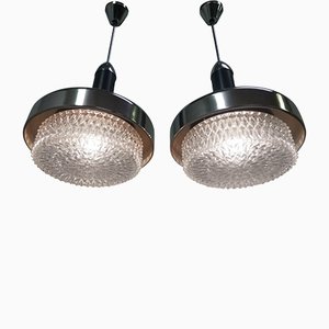 Metal Chandeliers from Napako, 1970s, Set of 2-TZ-1156701