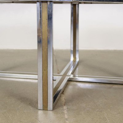 Metal Coffee Table, Italy, 1970s / 80s-VMM-1317990