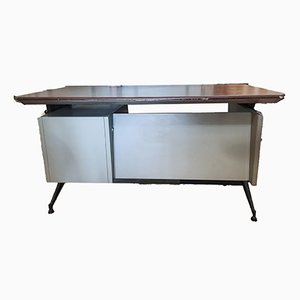 Metal Desk with Drawers from Olivetti, Italy, 1960s-RAQ-1418511