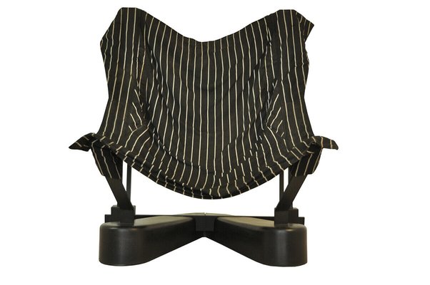 Metal & Fabric Armchair, 1990s-ZLY-588587