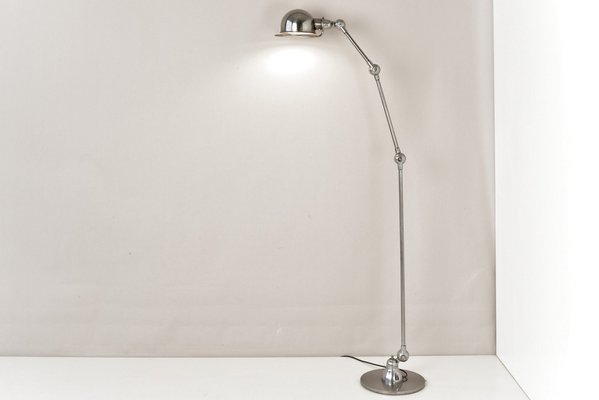 Metal Floor Lamp by Jean-Louis Domecq for Jieldé, France, 1952-LOB-1122247