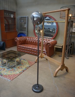 Metal Floor Lamp from Epernay, France, 1950s-NEN-2043273