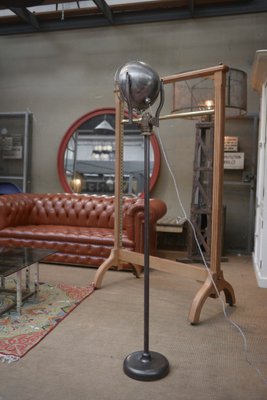 Metal Floor Lamp from Epernay, France, 1950s-NEN-2043273