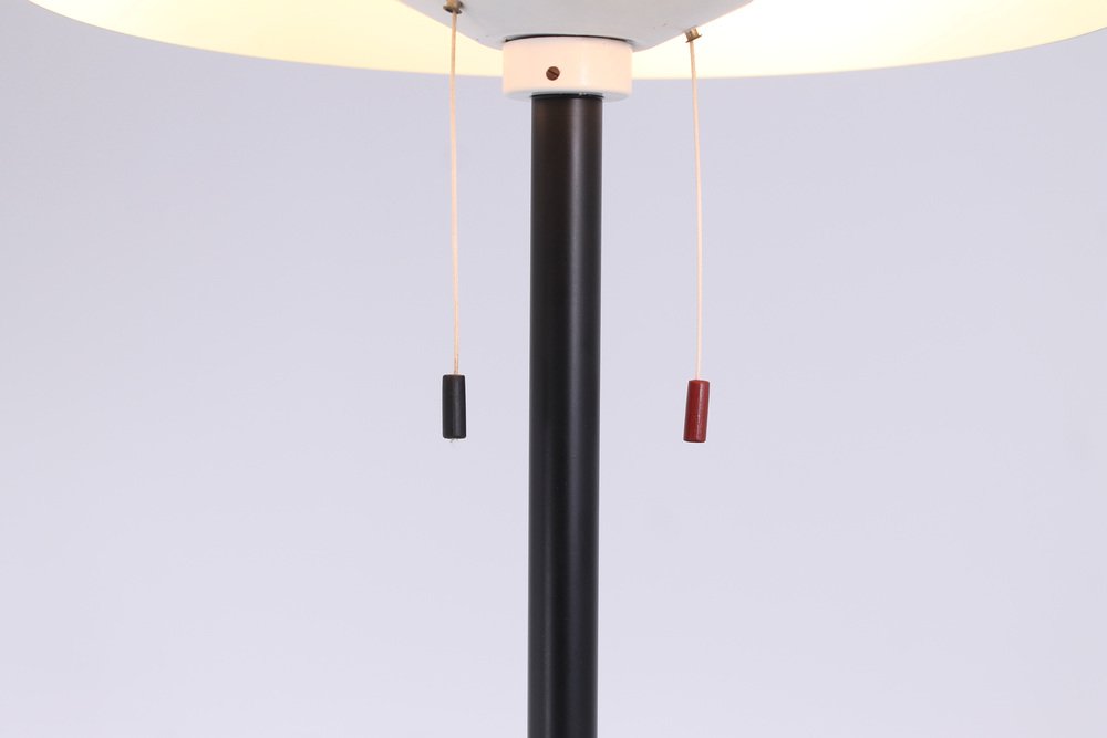 Metal Floor Light by Niek Hiemstra for Hiemstra Evolux, 1950s