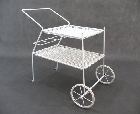 Metal Garden Trolley Table, 1980s-WVA-993996