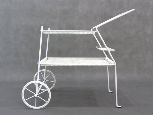 Metal Garden Trolley Table, 1980s-WVA-993996