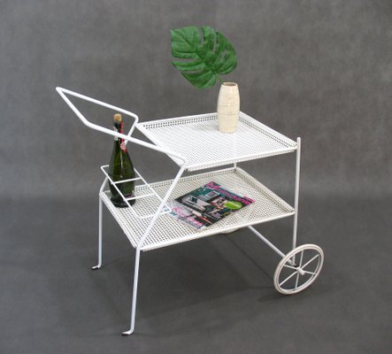 Metal Garden Trolley Table, 1980s-WVA-993996