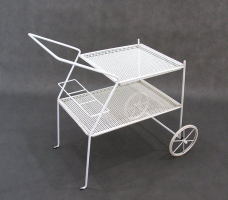 Metal Garden Trolley Table, 1980s-WVA-993996