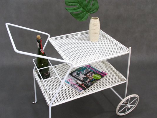 Metal Garden Trolley Table, 1980s-WVA-993996