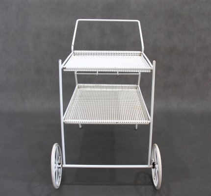 Metal Garden Trolley Table, 1980s-WVA-993996