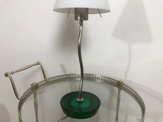 Metal & Glass Table Lamp-HQI-1125358