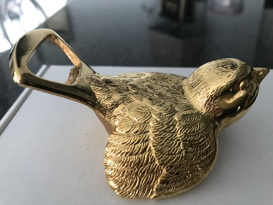 Metal Gold-Plated BMF Bird Opener, West Germany, 1970s-WQQ-1730125