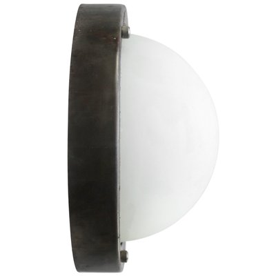 Metal Industrial Mat Frosted Glass Wall Ceiling Lamp-BLS-1718170