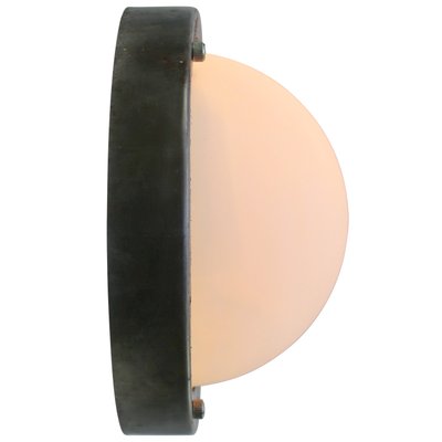 Metal Industrial Mat Frosted Glass Wall Ceiling Lamp-BLS-1718170