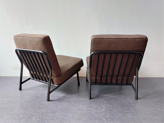 Metal Lounge Chair by Alf Svensson for Dux, Sweden, 1960s-NV-1357778