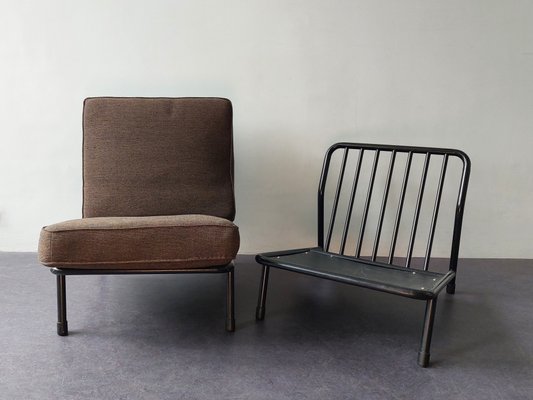 Metal Lounge Chair by Alf Svensson for Dux, Sweden, 1960s-NV-1357778