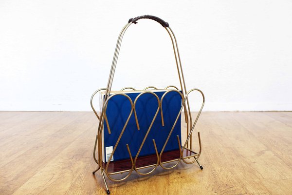 Metal Magazine Rack, France, 1950s-BQF-1811040