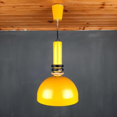 Metal Pendant Lamp from Sijaj Hrastnik, 1970s-WQC-842996